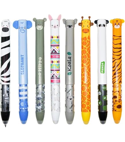 Amazon | 赤と青インクの2色ボールペン、ノック式ボールペン、速乾性